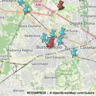 Mappa Vicolo dell'Assunta, 21052 Busto Arsizio VA, Italia (2.12563)