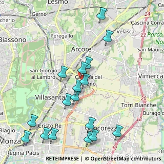 Mappa Viale Risorgimento, 20862 Arcore MB, Italia (2.36235)