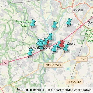 Mappa SP 183, 24042 Capriate San Gervasio BG (2.49154)