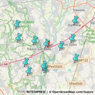 Mappa SP 183, 24042 Capriate San Gervasio BG (4.5275)