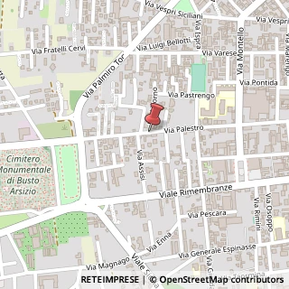 Mappa Via livorno 4, 21052 Busto Arsizio, Varese (Lombardia)