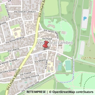 Mappa Via IV Novembre, 40, 20854 Vedano al Lambro, Monza e Brianza (Lombardia)
