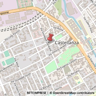 Mappa Via Garibaldi Giuseppe, 23, 21053 Castellanza, Varese (Lombardia)