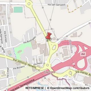 Mappa Via Papa Pio X, 7, 24042 Capriate San Gervasio, Bergamo (Lombardia)