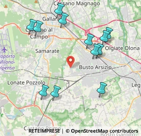 Mappa Via Roberto Bellarmino, 21052 Busto Arsizio VA, Italia (4.33083)