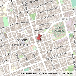 Mappa Via Antonio Gramsci, 21, 20851 Lissone, Monza e Brianza (Lombardia)