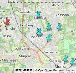 Mappa Via Alessandro Manzoni, 20050 Sovico MB, Italia (2.37909)