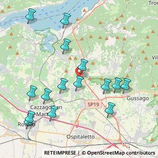 Mappa Via Chiesa, 25050 Passirano BS, Italia (4.71333)