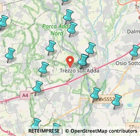Mappa Via Louis Pasteur, 20056 Trezzo sull'Adda MI, Italia (5.8615)