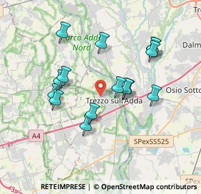 Mappa Via Louis Pasteur, 20056 Trezzo sull'Adda MI, Italia (3.41133)
