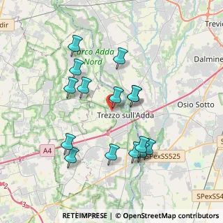 Mappa Via Louis Pasteur, 20056 Trezzo sull'Adda MI, Italia (3.57667)
