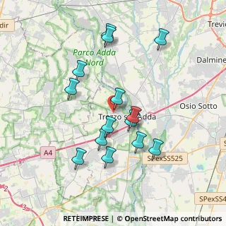 Mappa Via Louis Pasteur, 20056 Trezzo sull'Adda MI, Italia (3.535)