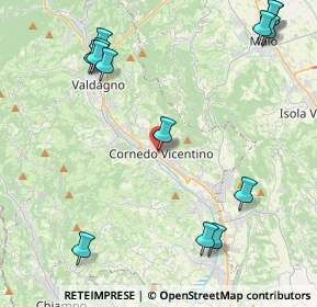Mappa Cornedo Vicentino, 36073 Cornedo Vicentino VI, Italia (5.56714)