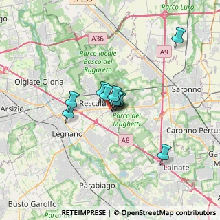Mappa Via Fratelli di Italia, 20027 Rescaldina MI, Italia (2.05182)