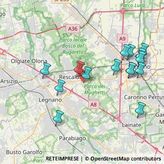Mappa Via Fratelli di Italia, 20027 Rescaldina MI, Italia (4.52933)