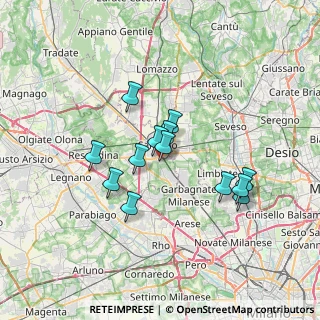 Mappa Via Archimede, 21042 Saronno VA, Italia (5.61231)