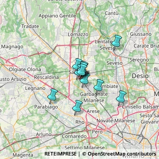 Mappa Via Archimede, 21042 Saronno VA, Italia (3.60077)