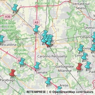 Mappa Via Archimede, 21042 Saronno VA, Italia (5.6245)