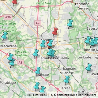 Mappa Via Archimede, 21042 Saronno VA, Italia (5.56895)