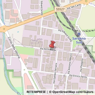 Mappa Via Archimede, 454, 21042 Caronno Pertusella, Varese (Lombardia)