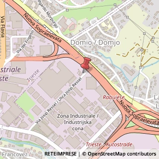 Mappa Via Josip Ressel, 2, 34018 San Dorligo della Valle, Trieste (Friuli-Venezia Giulia)