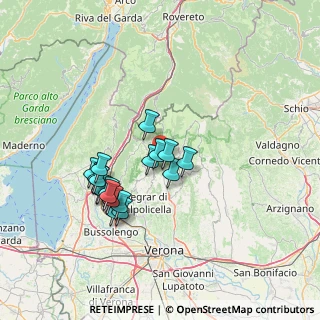 Mappa Via Rocca di Corso, 37023 Grezzana VR, Italia (12.47944)