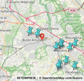 Mappa Via Rieti, 21052 Busto Arsizio VA, Italia (4.69909)