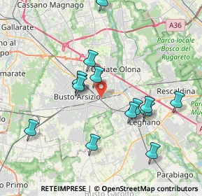 Mappa Via Rieti, 21052 Busto Arsizio VA, Italia (3.7)