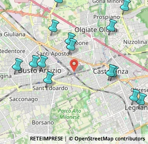 Mappa Via Rieti, 21052 Busto Arsizio VA, Italia (2.45071)