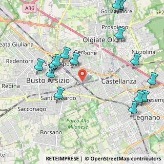 Mappa Via Rieti, 21052 Busto Arsizio VA, Italia (2.63813)