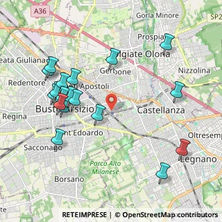 Mappa Via Rieti, 21052 Busto Arsizio VA, Italia (2.22737)
