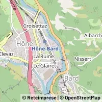 Hartă Hône