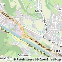 지도 Cornedo Vicentino