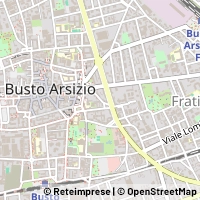 Mapa Busto Arsizio