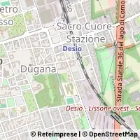 Hartă Desio