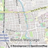 Map Bovisio-Masciago