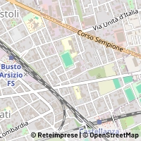 Hartă Busto Arsizio