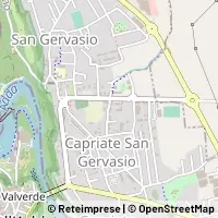 Kaart Capriate San Gervasio