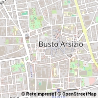 Mapa Busto Arsizio