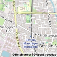 Map Bovisio-Masciago