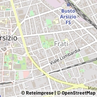 Kaart Busto Arsizio