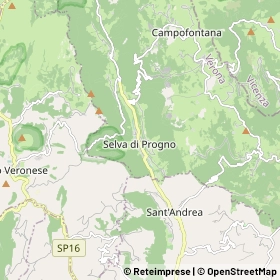 Mappa Selva di Progno