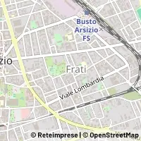 Kaart Busto Arsizio