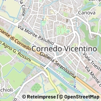 Map Cornedo Vicentino