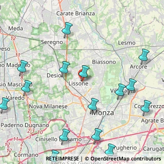 Mappa Delle, 20851 Lissone MB, Italia (5.79333)