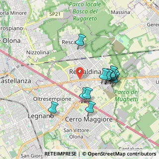 Mappa Via Legnano, 20027 Rescaldina MI, Italia (1.63)