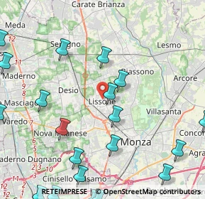 Mappa 20035 Lissone MB, Italia (6.0315)
