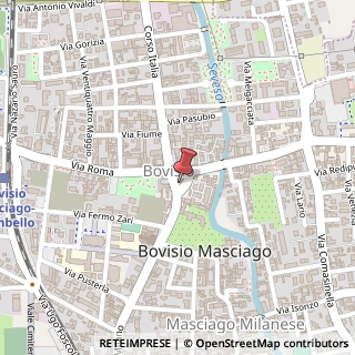 Mappa Piazza Oreste Biraghi, 9, 20030 Bovisio-Masciago, Monza e Brianza (Lombardia)