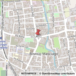 Mappa Piazza Oreste Biraghi, 2, 20813 Bovisio-Masciago, Monza e Brianza (Lombardia)