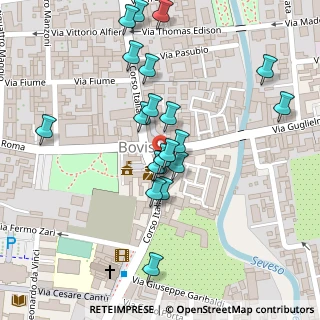 Mappa Piazza Oreste Biraghi, 20813 Bovisio-Masciago MB, Italia (0.1145)